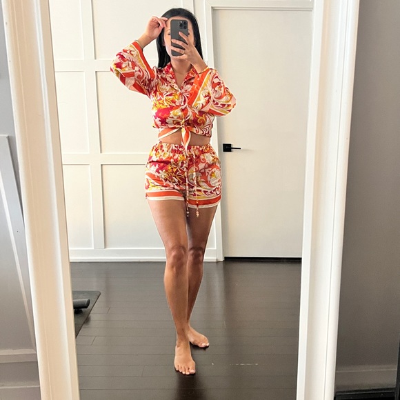 Printed shorts set. Size extra small - Picture 1 of 1